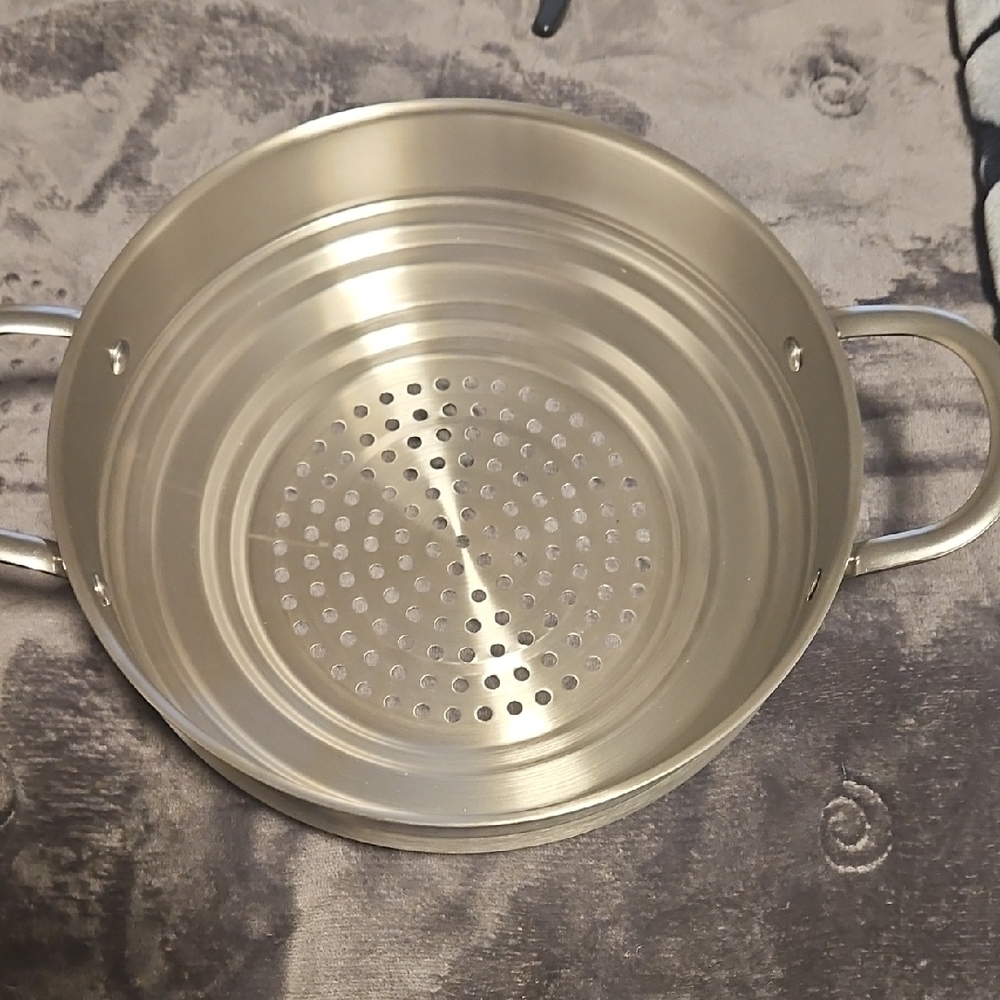 Premium Silver Steamer Pot